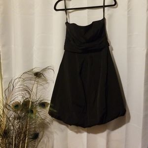 Gorgeous Black WHBM Strapless Cocktail Dress  Sz 8